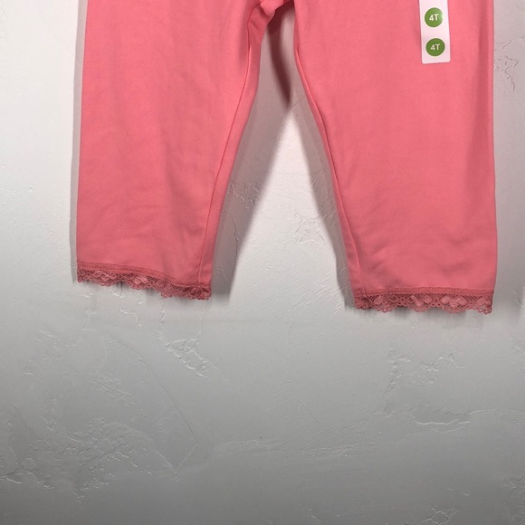NWT Peanut & Ollie pink leggings size 4T - Picture 3 of 8